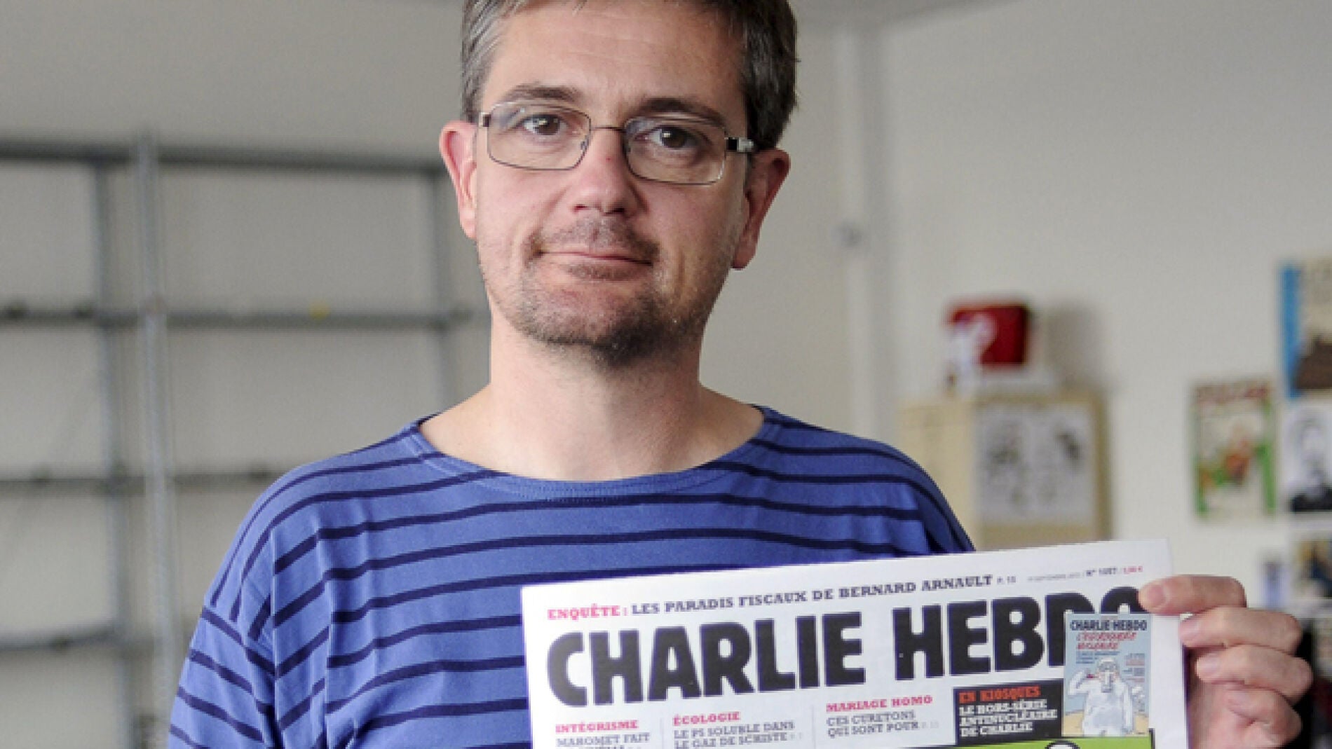 Charlie Hebdo, con la portada de su publicaci&oacute;n