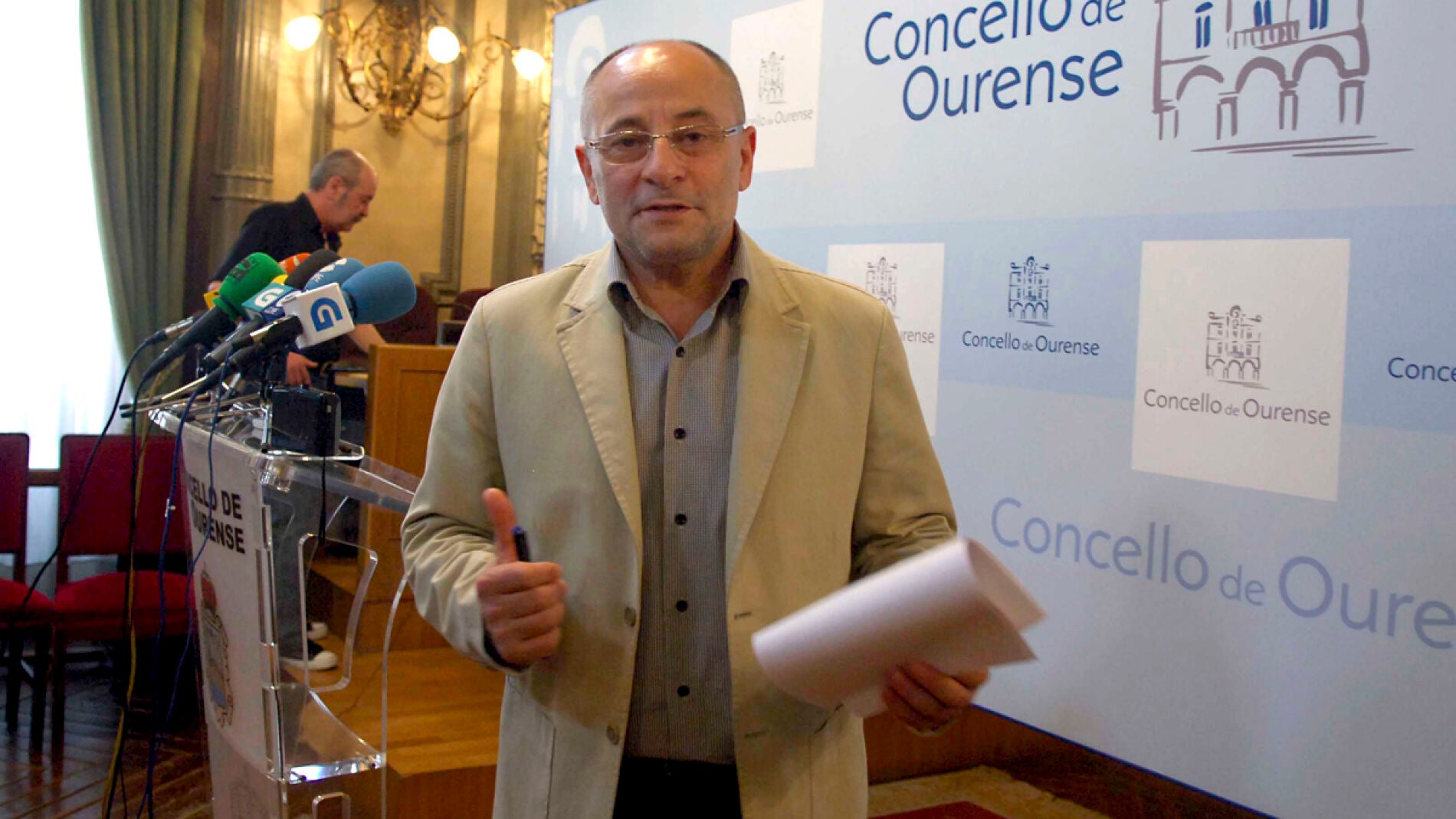 Francisco Rodr&iacute;guez, alcalde de Orense