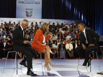 Obama en la cadena hispana Univisión