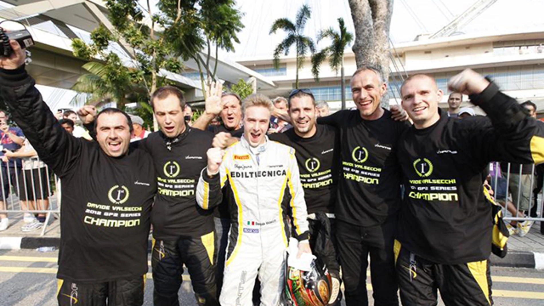 Valsecchi celebra el Mundial de GP2 Series
