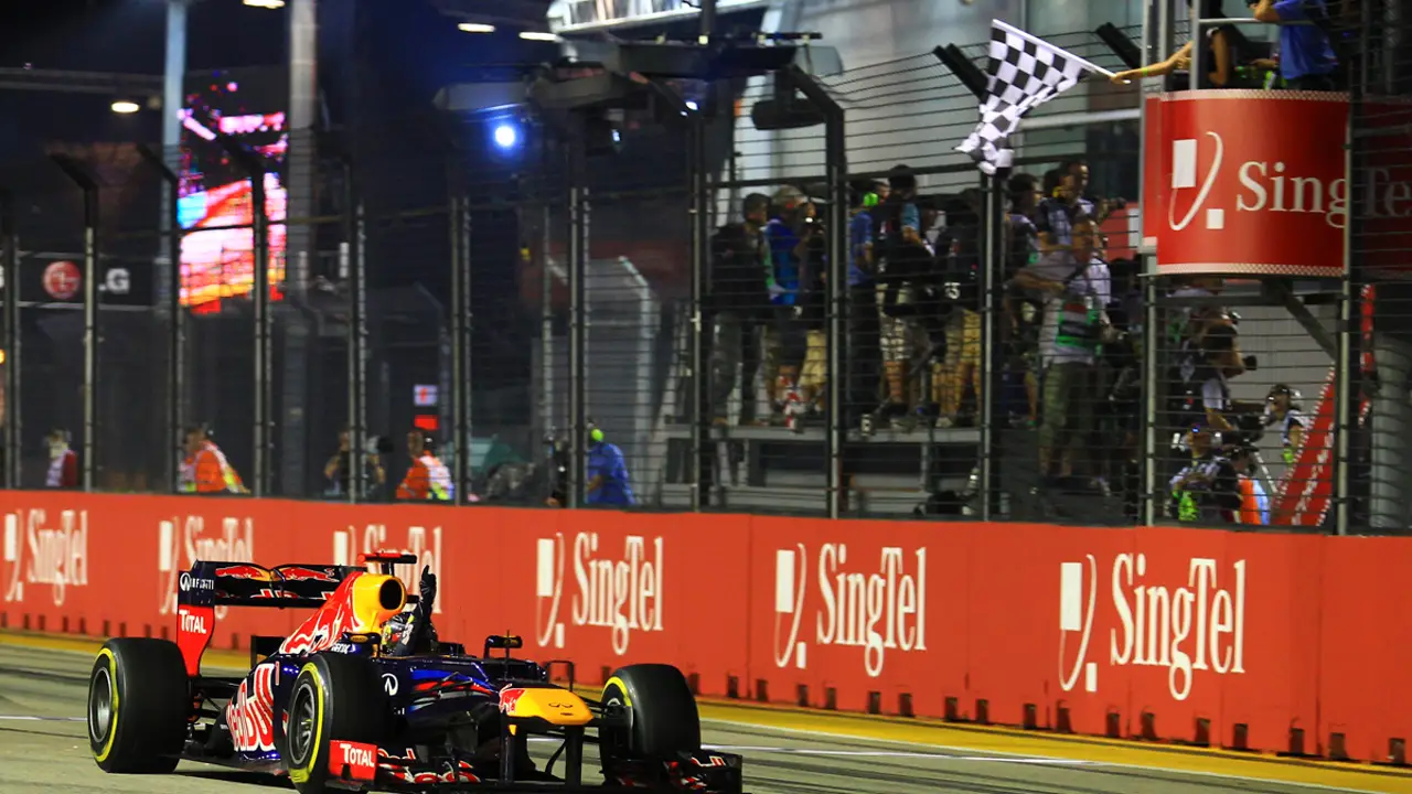 Vettel llega a meta