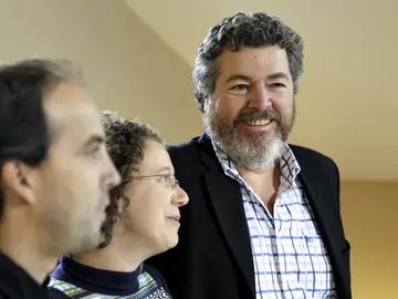 López de Uralde, dirigente de Equo, presenta al candidato a lehendakari por la formación, Aitor Urresti López de Uralde, dirigente de Equo, presenta al candidato a lehendakari por la formación, Aitor Urresti