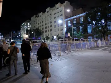 La policía blinda el Congreso La policía blinda el Congreso