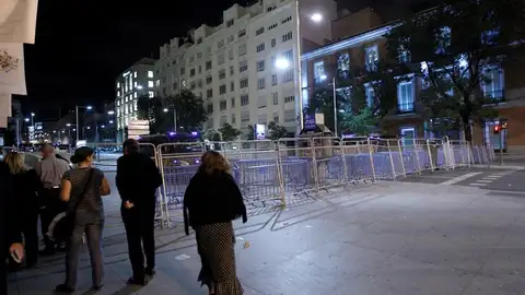 La policía blinda el Congreso La policía blinda el Congreso