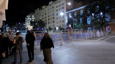 La policía blinda el Congreso por las protestas del 25S