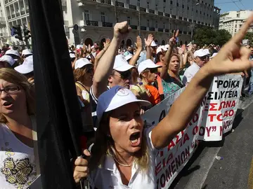 Huelga general en Grecia Huelga general en Grecia