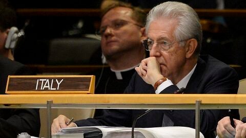 El primer ministro italiano, Mario Monti