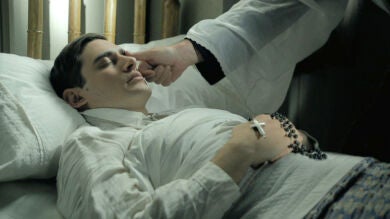 Andrés recibe la extremaunción