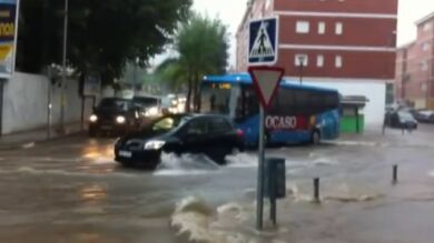 Un fallecido por las inundaciones en Málaga