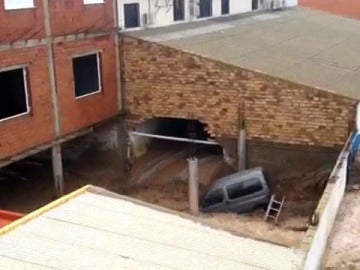 Impactantes inundaciones en Almería