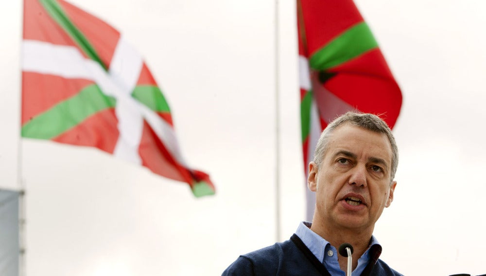  El presidente del PNV y candidato a lehendakari, Íñigo Urkullu