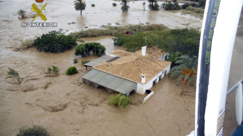 Vivienda inundada en Almer&iacute;a