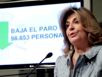 La secretaria de Estado de Empleo, Engracia Hidalgo. 