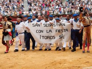 Plaza de toros de Illumbe, en San Sebastián.