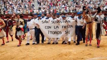 Plaza de toros de Illumbe, en San Sebastián.