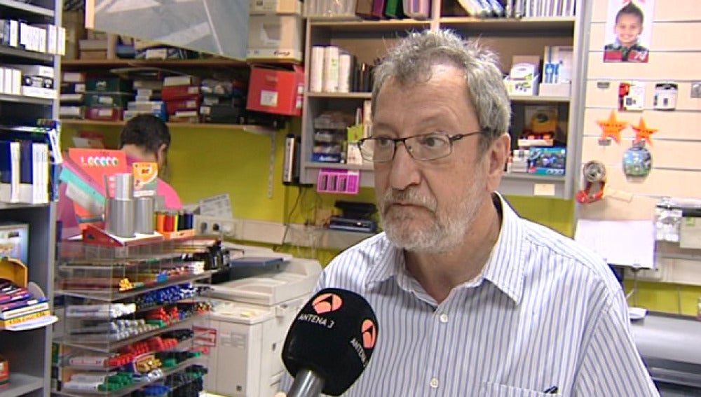 Un comerciante afectado por las manifestaciones