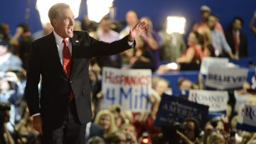 Romney ensaya para el debate presidencial en Denver