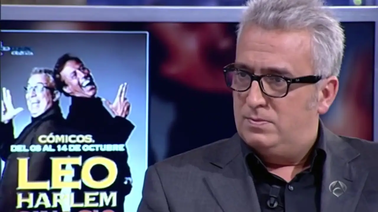 Vaquero habla con Leo Harlem