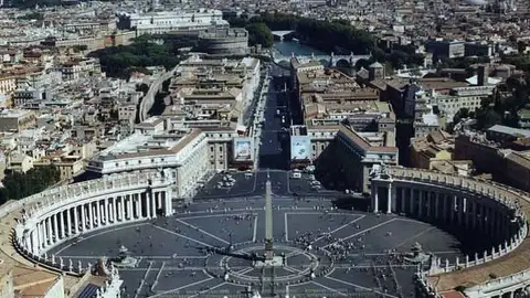 Plaza de San Pedro, Roma Plaza de San Pedro, Roma