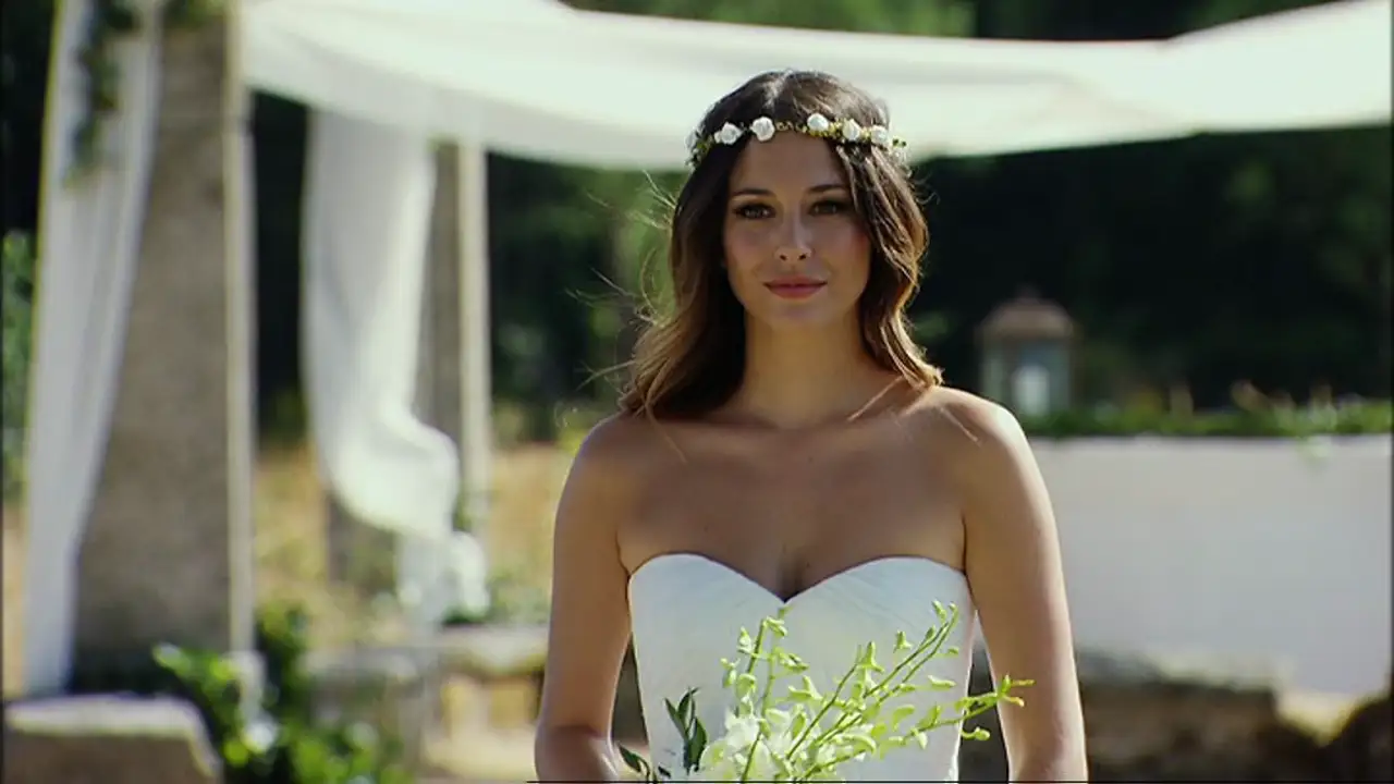 Ainhoa vestida de novia