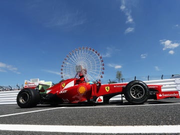 Alonso y la noria de Suzuka