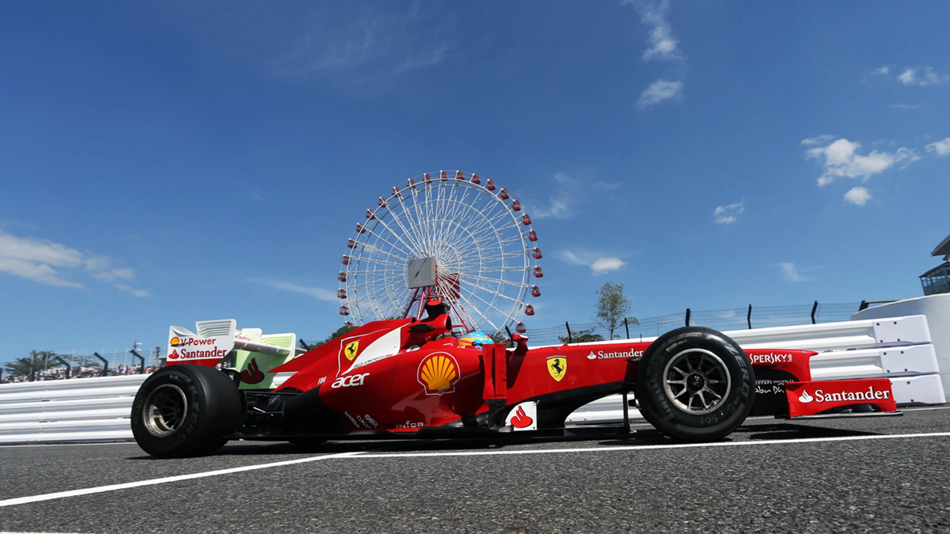 Alonso y la noria de Suzuka