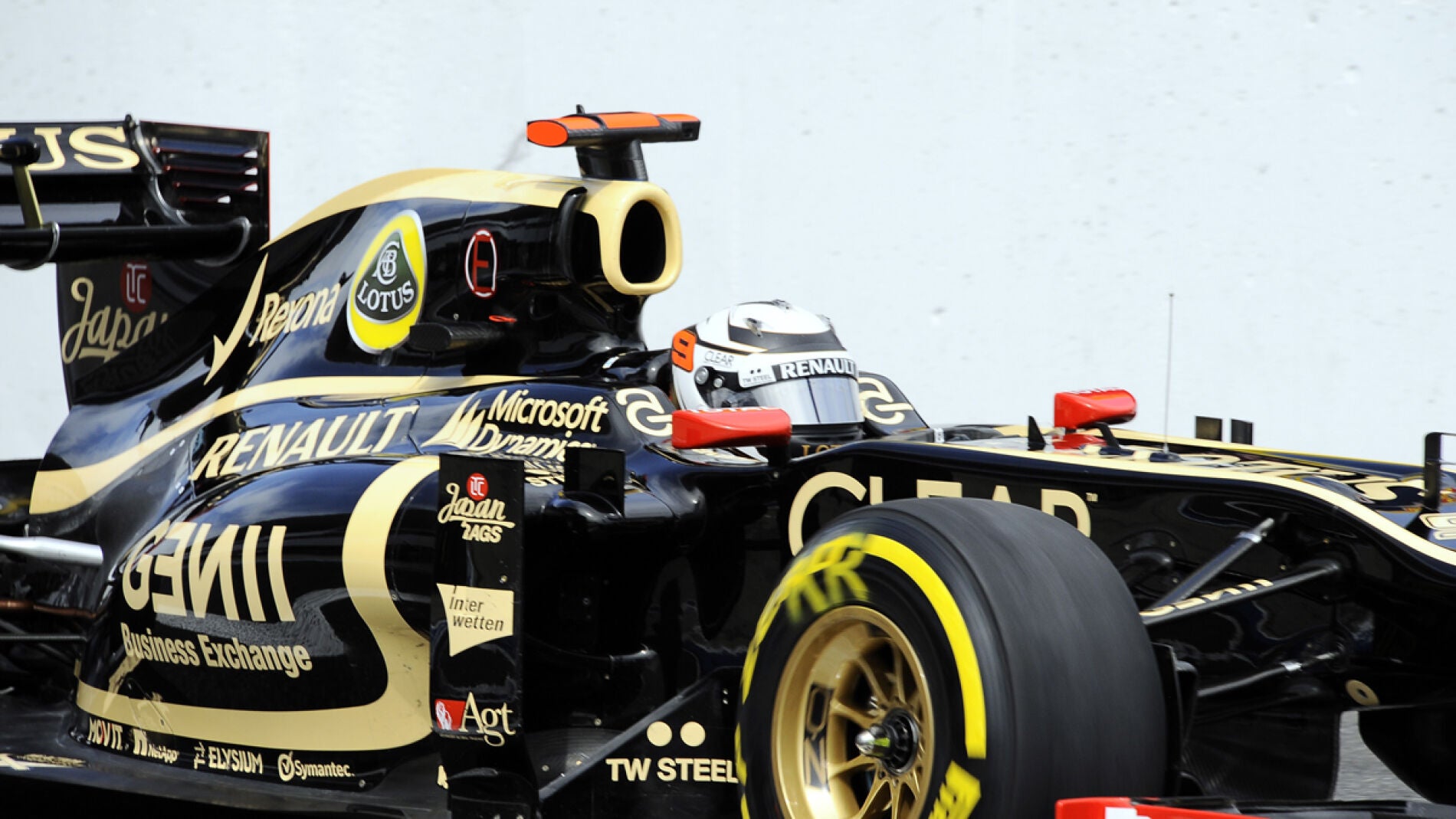 Raikkonen, a lomos de su Lotus