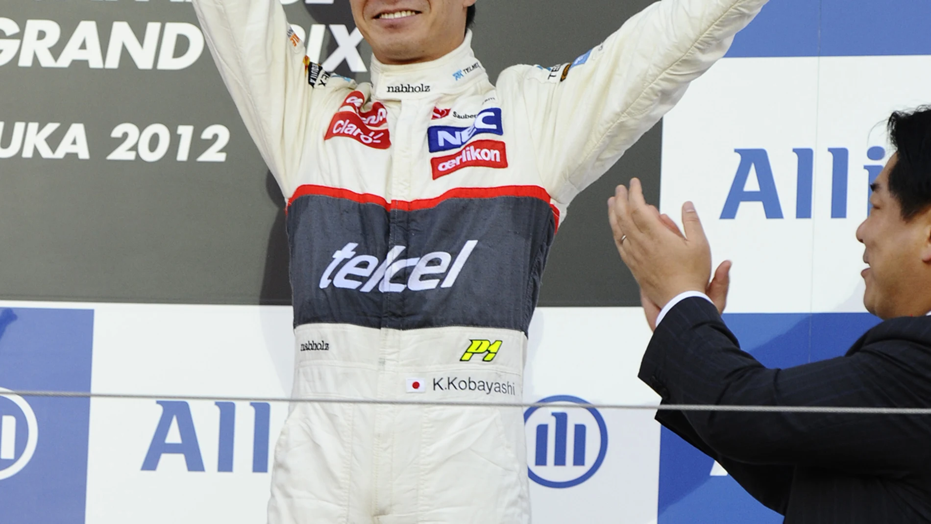 Kobayashi, tercero en Japón
