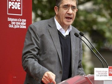 Patxi López, candidato a lehendakari del PSOE