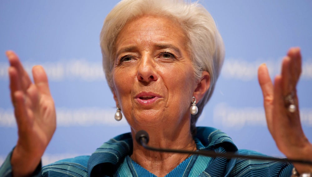 Christine Lagarde, directora del FMI