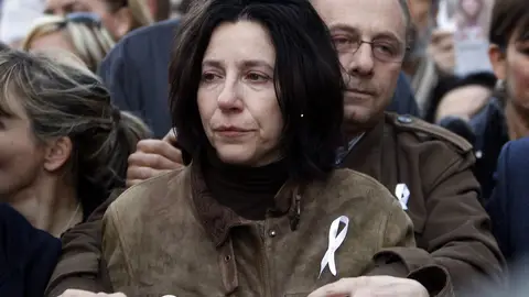 Los padres de Marta del Castillo en una manifestación Los padres de Marta del Castillo en una manifestación