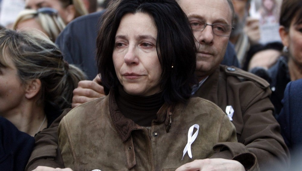 Los padres de Marta del Castillo en una manifestación