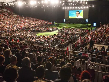 Mitin de EH Bildu en Barakaldo Mitin de EH Bildu en Barakaldo