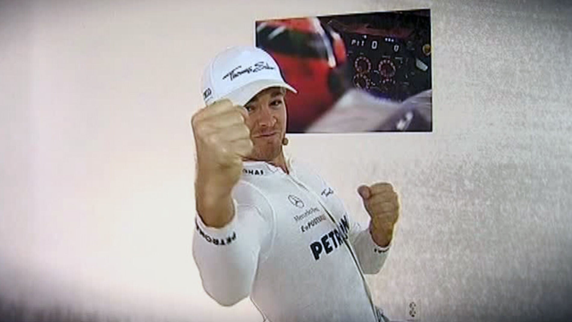 Rosberg, un jug&oacute;n de f&uacute;tbol