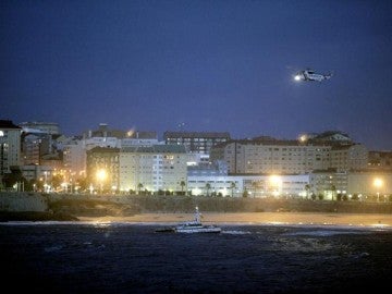 Continúan las labores de rescate en A Coruña