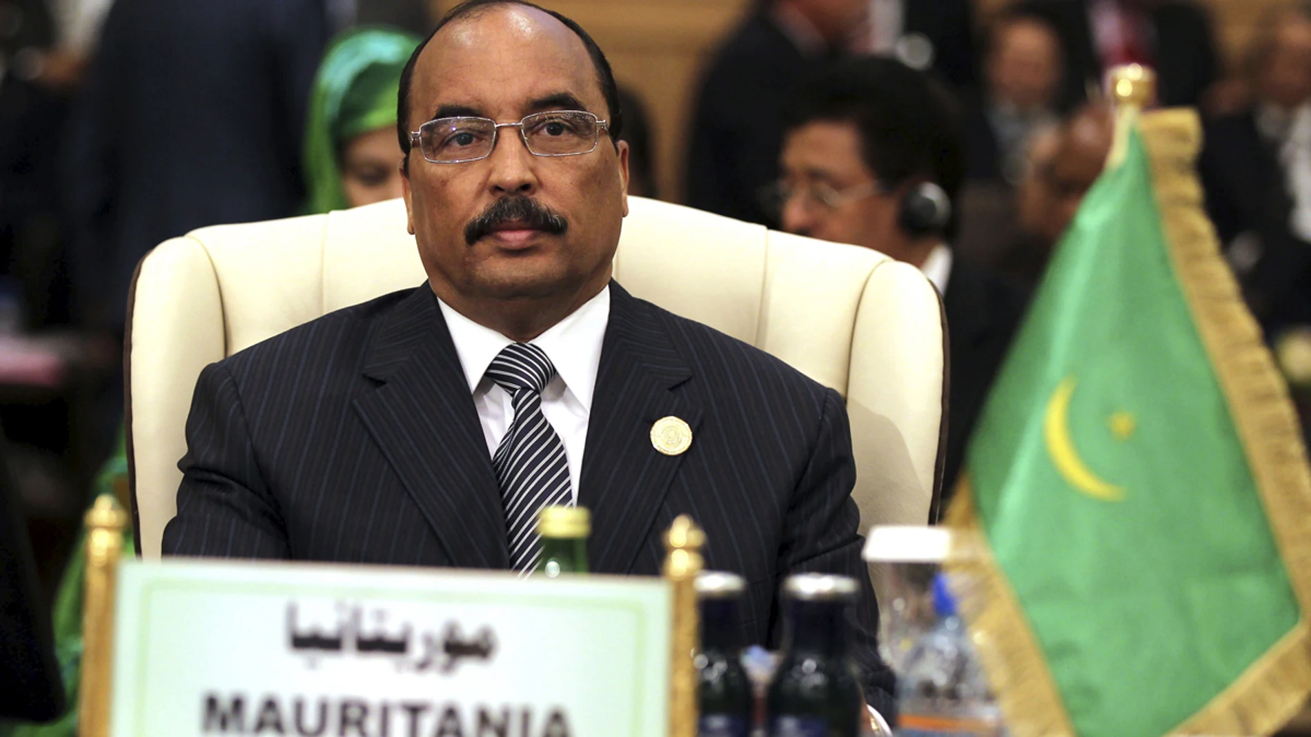 Mohamed uld Abdel, presidente de Mauritania Mohamed uld Abdel, presidente de Mauritania
