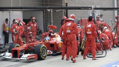 Ferrari confía en dar el gran salto en la India para plantar cara a Red Bull 