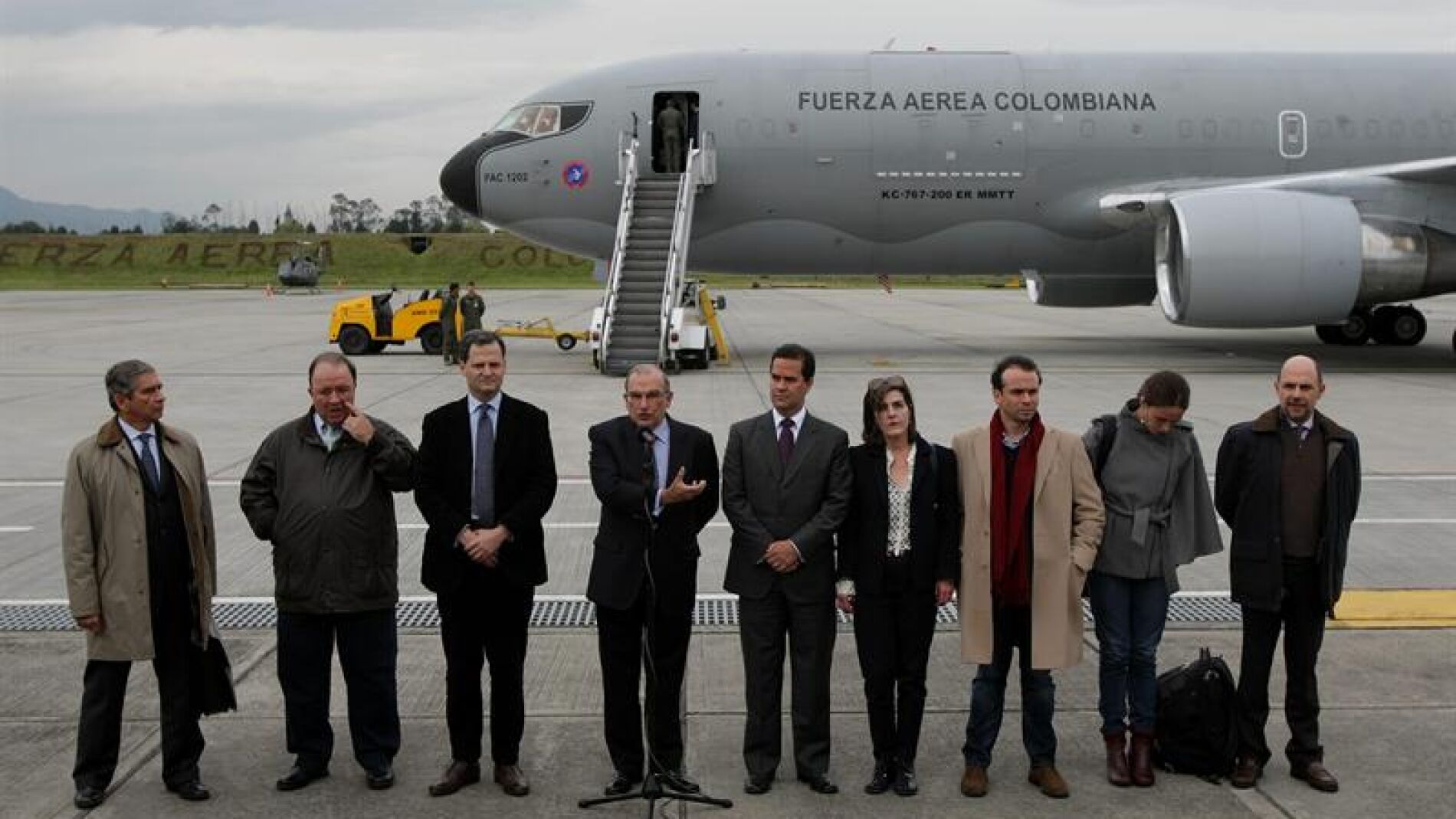 Equipo de di&aacute;logo colombiano para la paz