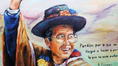 Fujimori pide perdón en un autorretrato por lo que no pudo hacer