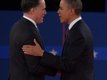 Obama y Romney en Nueva York