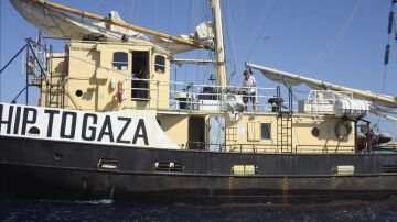 El barco Estelle transportaba ayuda humanitaria a Gaza