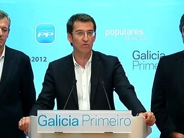 Alberto Núñez Feijóo tras ganar las elecciones