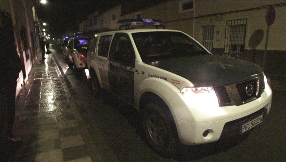 Vehículos de la Guardia Civil