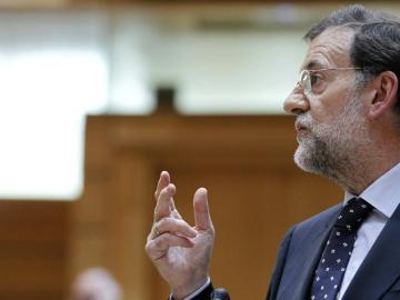 Mariano Rajoy, en el Senado