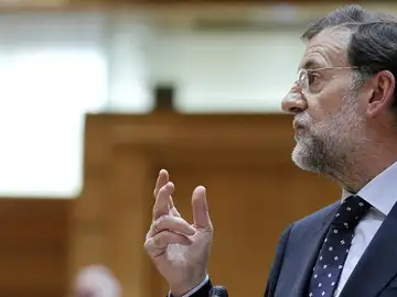 Mariano Rajoy, en el Senado Mariano Rajoy, en el Senado