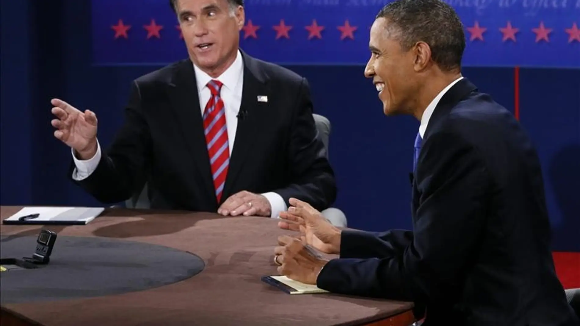 Obama y Romney