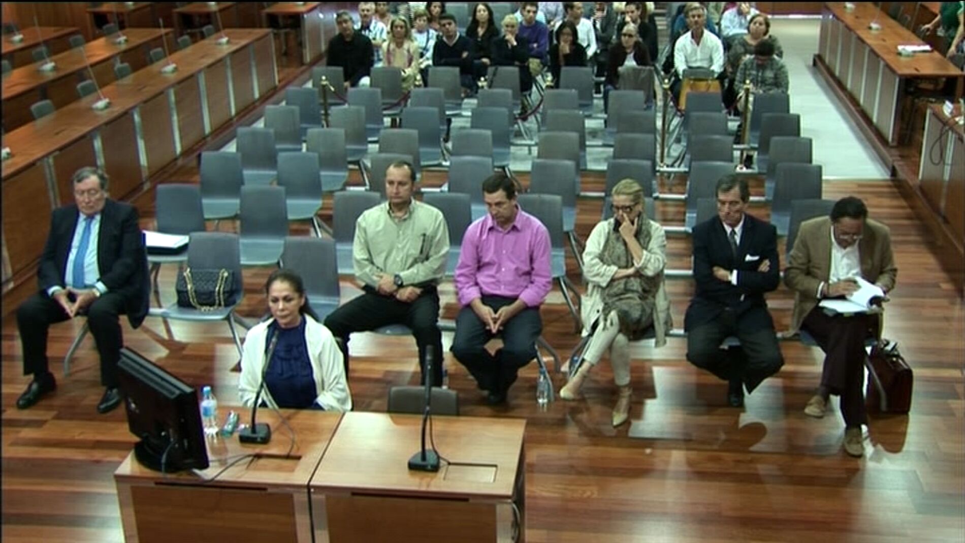 Isabel Pantoja en el juicio 