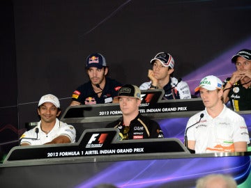 Rueda de prensa del GP de India