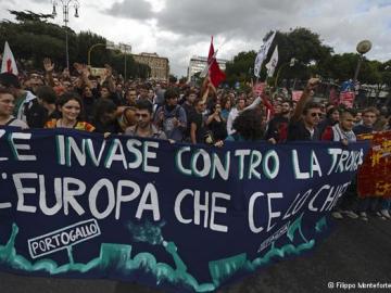 Manifestación 'No Monti Day' Manifestación 'No Monti Day'