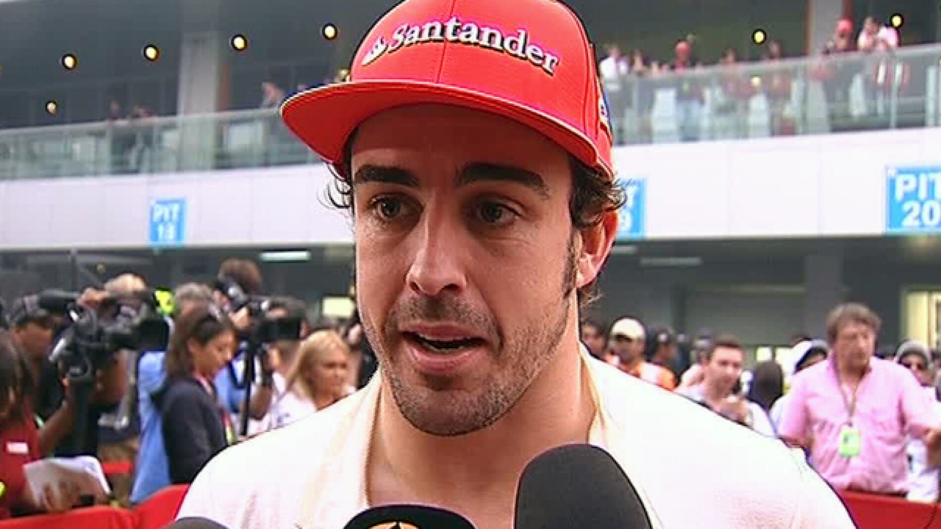 Alonso, tras la carrera de Buddh